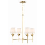 Broche 4 Light Large Chandelier by Crystorama - 534