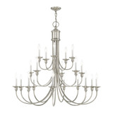 Cranford 20 Light Oversized Foyer Chandelier by Livex - 5140