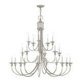 Cranford 20 Light Oversized Foyer Chandelier by Livex - 5140