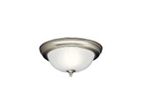 2 Light 11.25 Inch Wide Utilitarian Flush Mount by Kichler - 8653