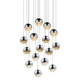 Grapes 16 LED Large Pendant 3.75 Inch Tall and 23.75 Inch Wide by Sonneman - 2923-LRG