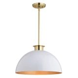 Devon 1 Light Pendant 15.5 Inch Tall and 15.75 Inch Wide by Vaxcel - P0411