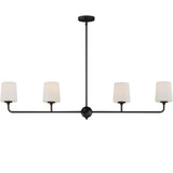 Bristol 4 Light Oversized Linear Pendant by Maxim - 12097