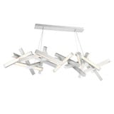 Chaos 19 LED Light Oversized Linear Chandelier by Modern Forms - PD-64872
