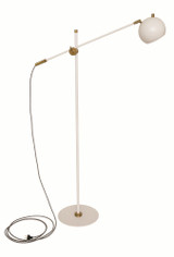 Orwell 11W 1 LED Floor Lamp 59 x 31.5 Inches by House of Troy - OR700-BLKSN