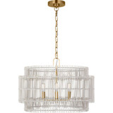 Elio 4 Light Medium Chandelier by Visual Comfort Studio - EP1394