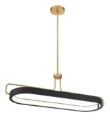 Pemberton 35W 1 LED Medium Oval Pendant by Eurofase - 37931