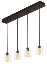 William 4 Light Mini Linear Pendant by AFX - WMMP06