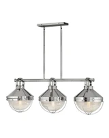 Crew 3 Light Oversized Linear Chandelier by Hinkley - 4846