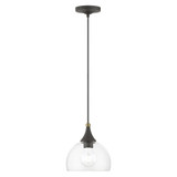 Glendon 1 Light Small Pendant by Livex - 53641