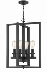 Chicago 4 Light Small Foyer Chandelier by Craftmade - 53134
