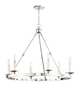 Allendale 6 Light Oversized Chandelier by Hudson Valley - 3206