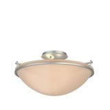 Simple Lines 3 Light 17.2 Inch Wide Semi Flush Mount by Hubbardton Forge - 124304