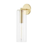 Belinda 1 Light Wall Sconce 19 Inch Tall by Mitzi - H415101B