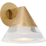 Midrand 9.5W 1 LED Wall Sconce 3.8 Inch Wide by Visual Comfort Modern - SLTS755