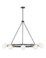 Orla 10 LED Light Oversized Chandelier by Lark - 83610