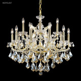 Maria Theresa 16 Light Large Chandelier by James Moder 40257GL - 40257GL