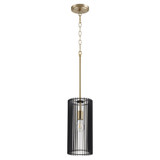 Finura 1 Light Small Pendant 14.25 Inch Tall by Quorum - 817-1