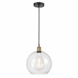 Athens 1 Light Industrial Medium Pendant by Innovations - 616-1P-G12-12