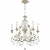 Regis 6 Light Medium Chandelier by Crystorama - 5116