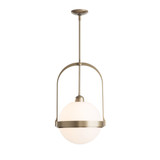 Atlas 1 Light Medium Pendant 27.2 Inch Tall by Hubbardton Forge - 187460HF