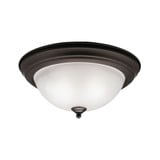 2 Light Flush Mount 13.25 Inch Wide by Kichler - 8112