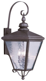 Cambridge 3 Light Small Outdoor Pendant by Livex - 2035