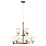 Shailene 9 Light Large 2 Tier Chandelier by Kichler - 43672