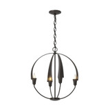 Cirque 4 Light Small Chandelier by Hubbardton Forge 104201HF - 104201HF