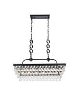 Nordic 6 Light Small Pendant 32 Inch Length by Elegant - 1219G32