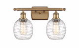 Belfast 2 Light Vanity Light 16 Inch Wide by Innovations - 516-2W-G10