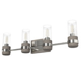 River Mill 4 Light Vanity Light by Hunter - 19468