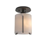 Exos 1 Light 6 Inch Wide Semi Flush Mount by Hubbardton Forge - 123775