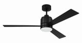McCoy 3 Blade Ceiling Fan with Light Kit 52 Inches Wide by Craftmade - MCY52