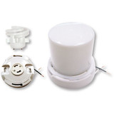 Utility 1 Light 4.75 Inch Wide Flush Mount by Satco - 90-26