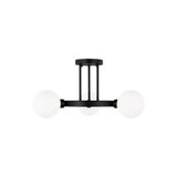 Clybourn 3 Light 21 Inch Wide Semi Flush Mount by Visual Comfort Studio - 7761603