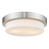 Multi-Family 2 Light 13 Inch Wide Flush Mount by Golden - 1270-13