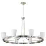 Royale 8 Light Chandelier 22 Inch Tall and 40 Inch Wide by Nuvo - 60/8729