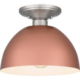 Eason 1 Light 10 Inch Wide Semi Flush Mount by Quoizel - QSF5575