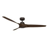 Mosley 3 Blade Ceiling Fan 11.44 Inch Tall and 60 Inch Wide by Hunter Fans - 52998