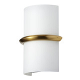 Wallace 14W 1 Light LED Wall Sconce by Dainolite - WLC-914LEDW