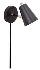 Kirby 6.2W 1 LED Wall Sconce by House of Troy - K175-BLK