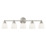 Somerville 5 Light Vanity Light by Livex - 13665