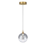 Iissa 6W 1 LED Pendant 8.5 Inch Tall and 6.25 Inch Wide by Eurofase - 50250
