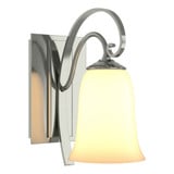 Scroll 1 Light Wall Sconce 9.8 Inch Tall by Hubbardton Forge - 204531