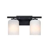 Bluestone Ridge 2 Light Bath Vanity 16 Inch Wide by Designers Fountain - D338M-2B