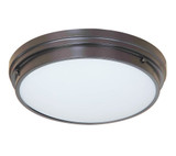 Fresh Colonial 3 Light 17 Inch Wide Metal Flush Mount by Matteo - X46303
