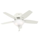 Newsome 42 Inches Low Profile Ceiling Fan with LED Light Kit by Hunter Fans - 1000084