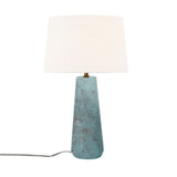 Luminance 1 Light Spire Table Lamp 23 X 13.25 Inch Wide by Justice Design - CER-2585