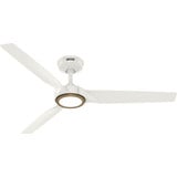 Zentech 3 Blade Ceiling Fan with Light Kit 52 Inch Wide by Hunter Fans - 53518